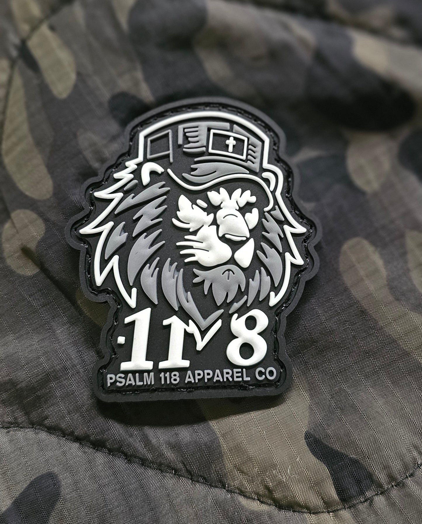 Bold & Righteous Lion Patch Set