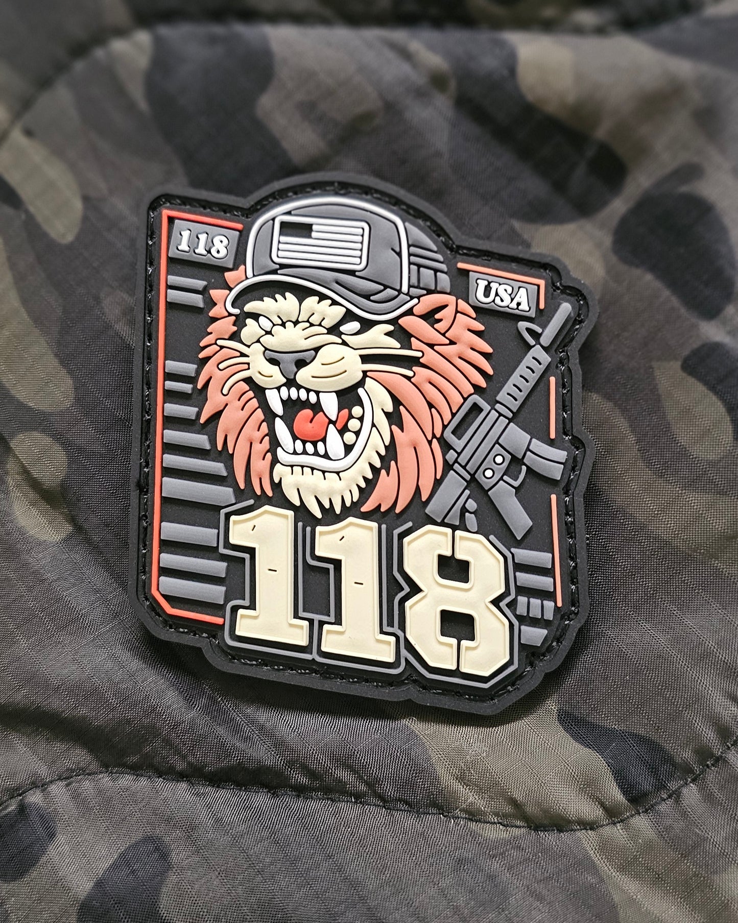 Bold & Righteous Lion Patch Set