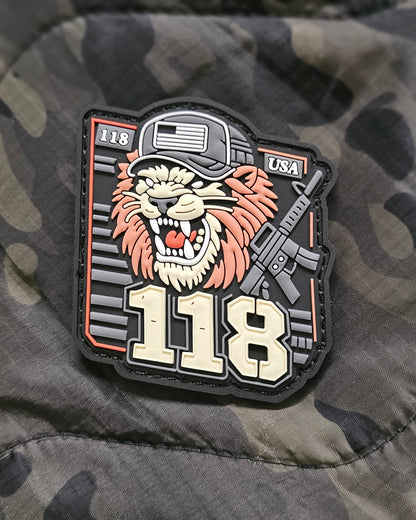 Bold & Righteous Lion Patch Set