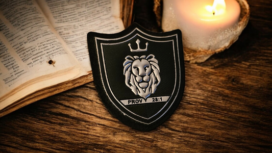 Lion Shield Patch (Prov 28:1)